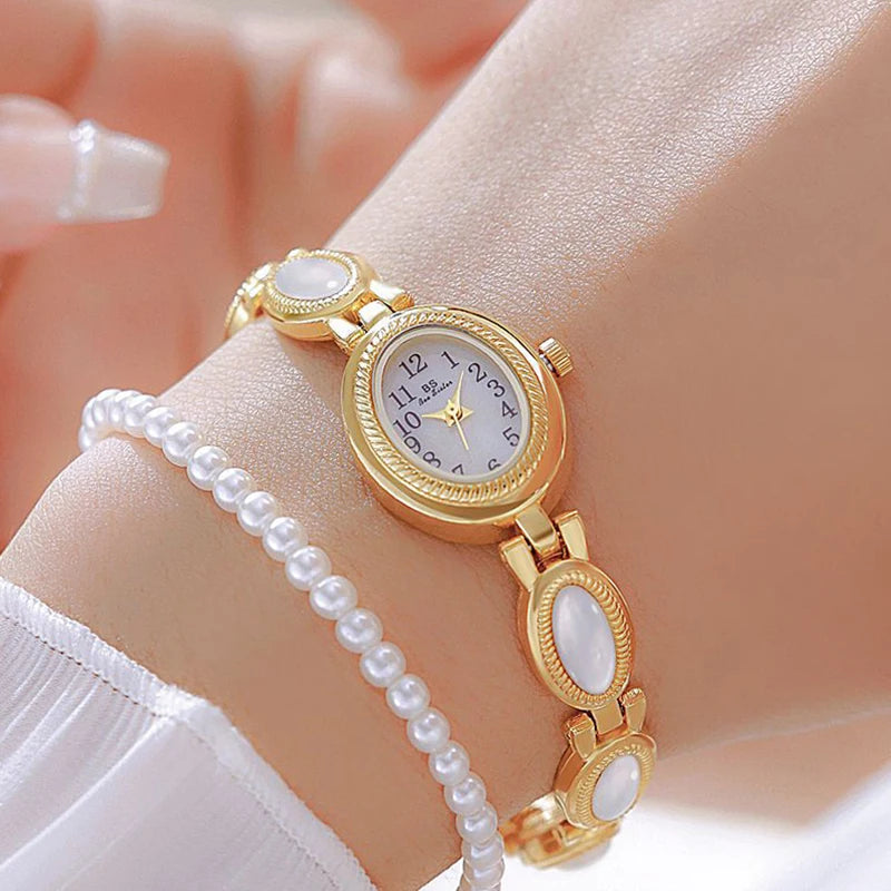 2025 New Women Wrist Watches Luxury Brand Elegant Fashion Ladies Wrist Watches For Female Clock Oval High Quality Gift Dropship