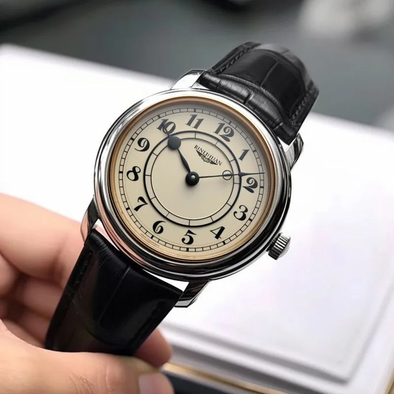 2025 New Top Brand Man Wristwatch Luxury Business Waterproof Men Watch For Men Quartz Clock Leather Men's Watches Reloj Handsome