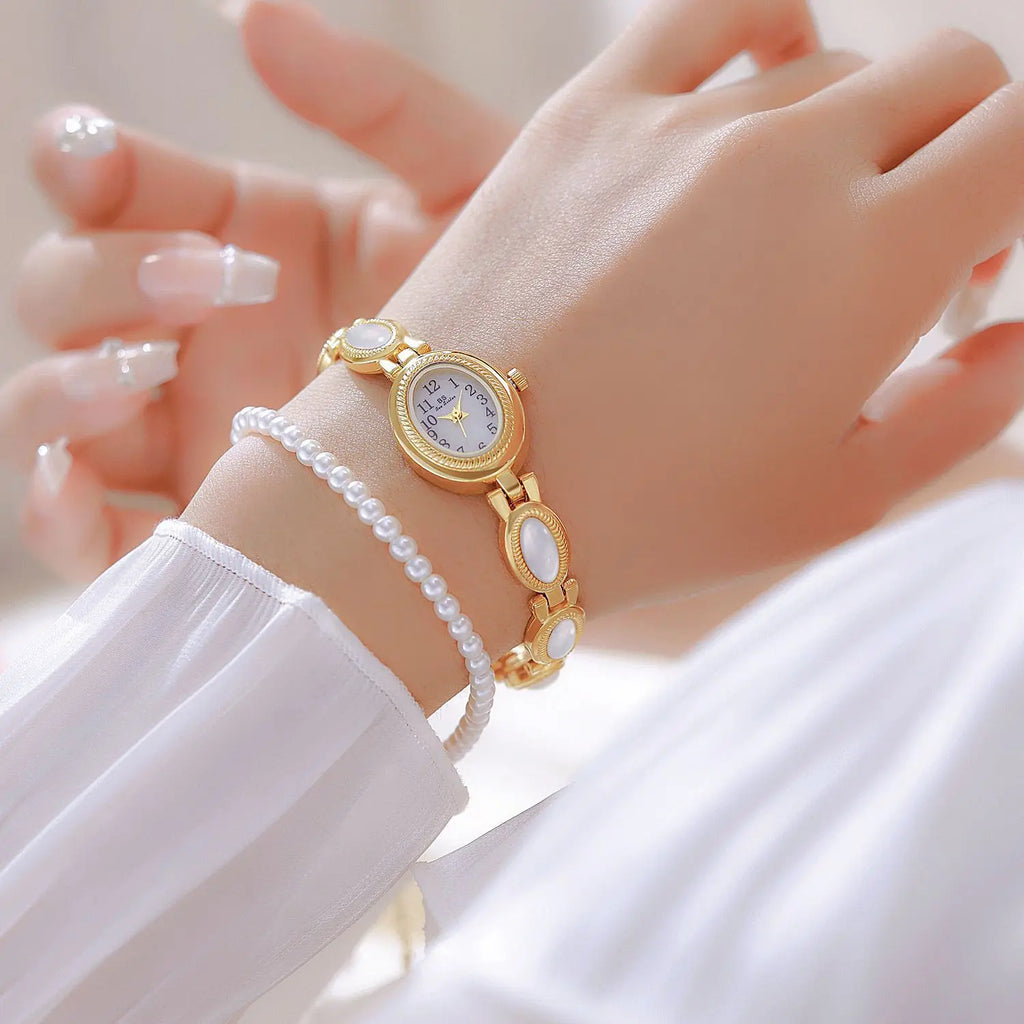 2025 New Women Wrist Watches Luxury Brand Elegant Fashion Ladies Wrist Watches For Female Clock Oval High Quality Gift Dropship