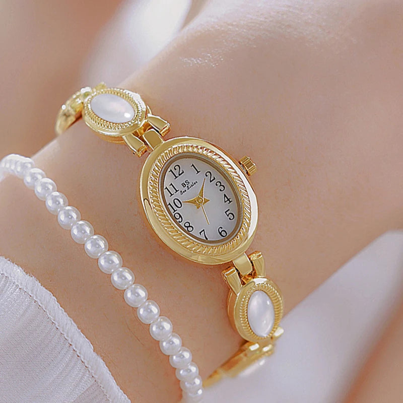2025 New Women Wrist Watches Luxury Brand Elegant Fashion Ladies Wrist Watches For Female Clock Oval High Quality Gift Dropship