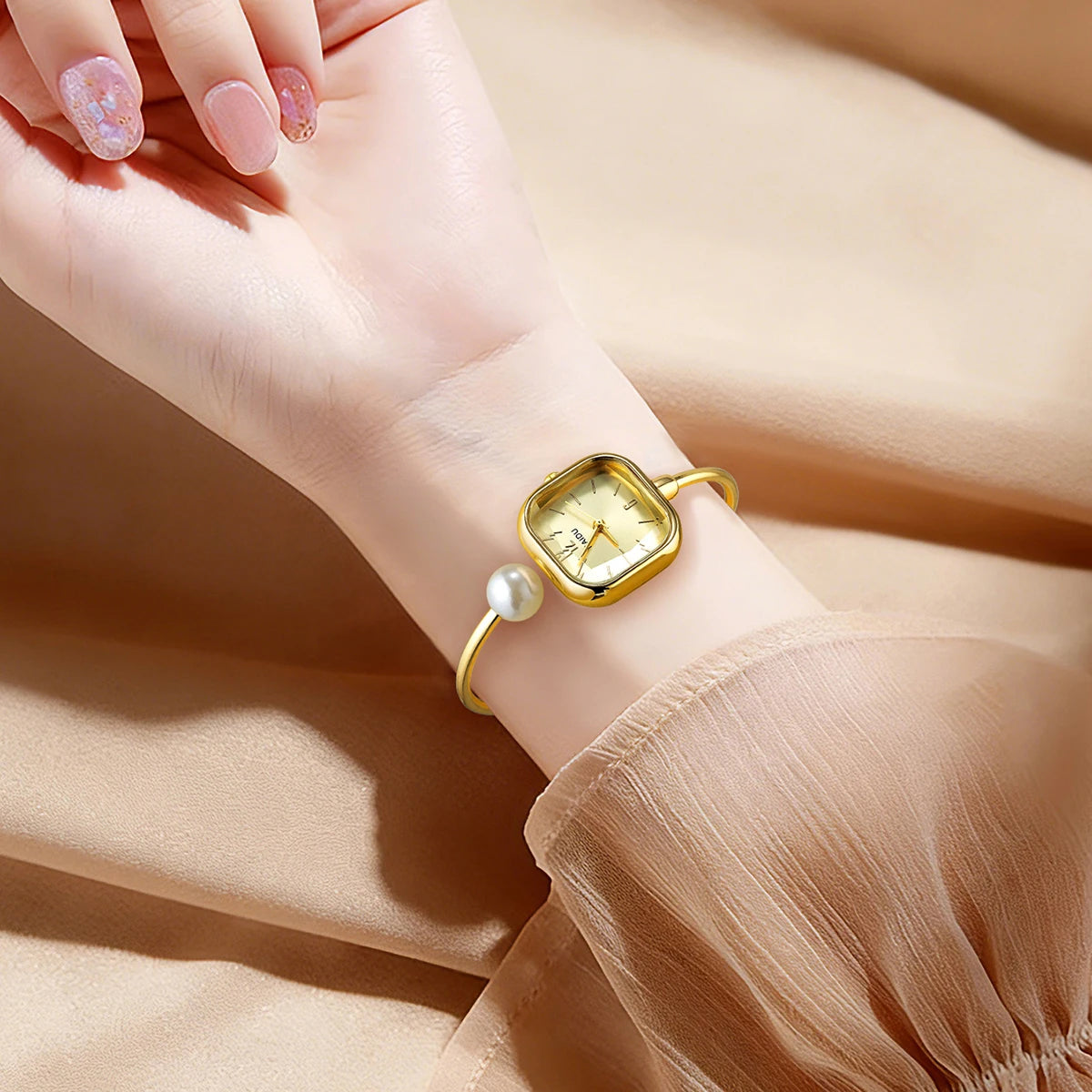 1 Piece of Women's Fashionable, Simple, Retro, Versatile Wristwatch Suitable for Daily Wear
