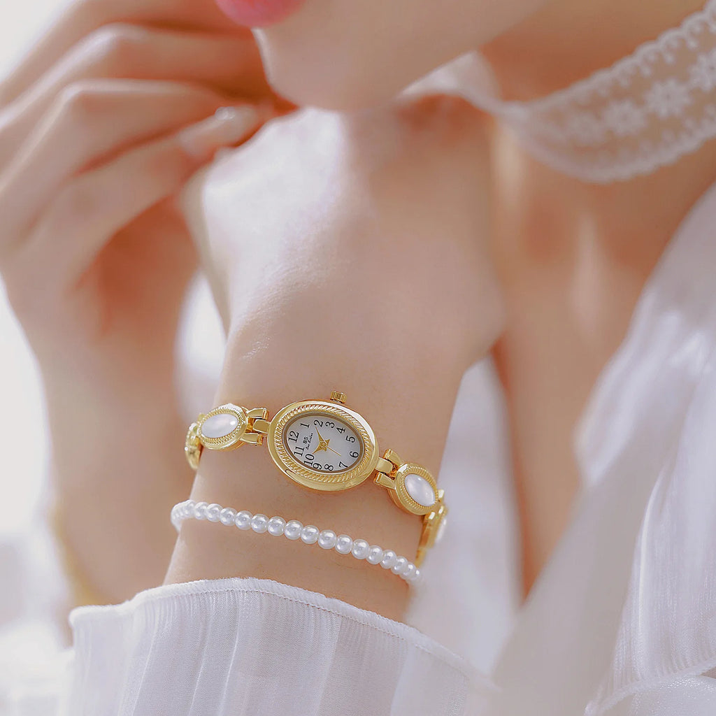 2025 New Women Wrist Watches Luxury Brand Elegant Fashion Ladies Wrist Watches For Female Clock Oval High Quality Gift Dropship