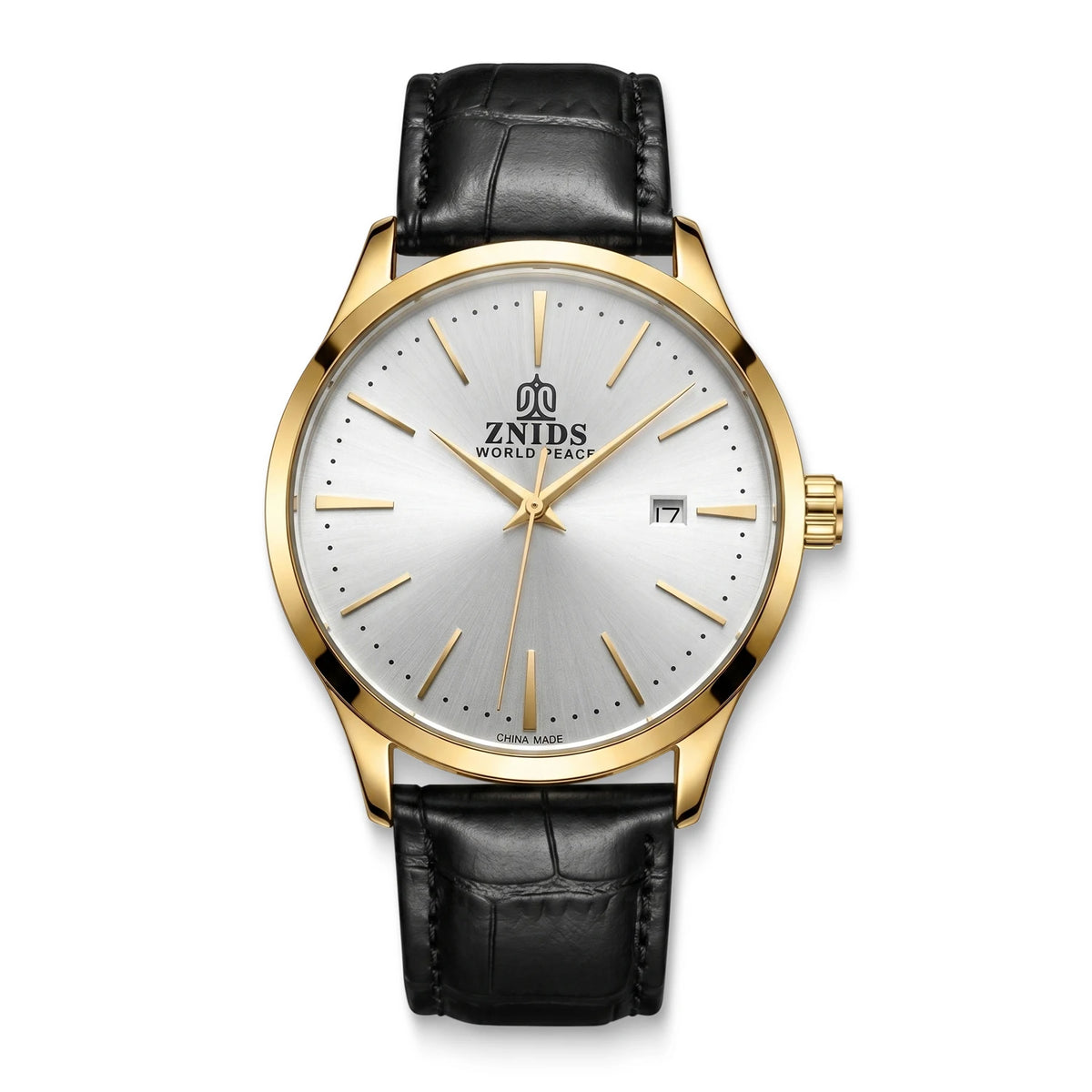 Highly stylish and simple men's mechanical wristwatch with automatic movement, hollowed-out design, waterproof, calendar dial, leather strap, suitable for daily commuting. Fashionable, casual, versatile, and trendy men's watc