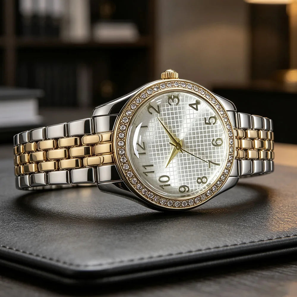 1Pc Women's Fashionable, Simple and Unique Wristwatch, Fresh and Elegant, Suitable for Outdoor Travel, Valentine's Day, Easter, Halloween, Ramadan, Christmas and Birthday Gifts