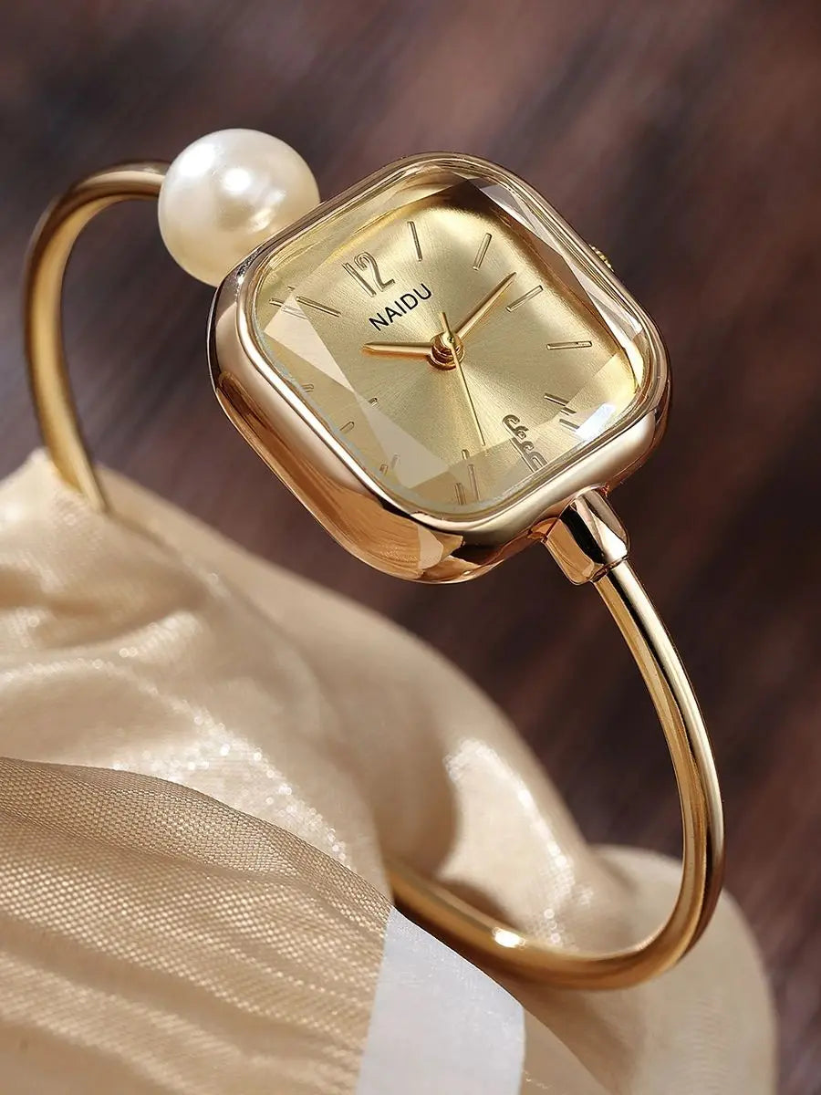 1 Piece of Women's Fashionable, Simple, Retro, Versatile Wristwatch Suitable for Daily Wear