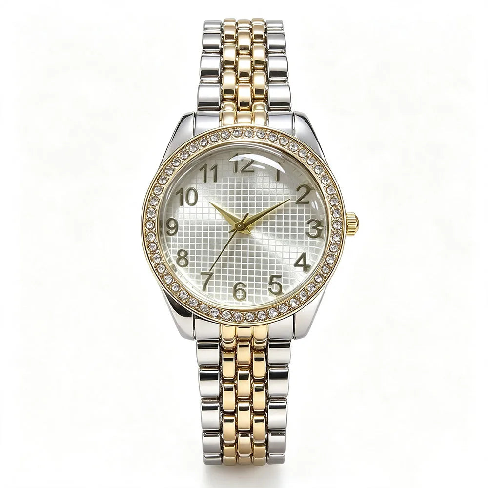 1Pc Women's Fashionable, Simple and Unique Wristwatch, Fresh and Elegant, Suitable for Outdoor Travel, Valentine's Day, Easter, Halloween, Ramadan, Christmas and Birthday Gifts