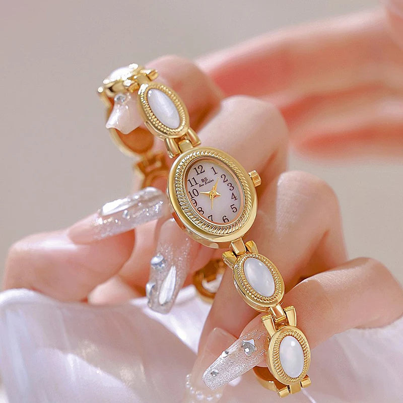 2025 New Women Wrist Watches Luxury Brand Elegant Fashion Ladies Wrist Watches For Female Clock Oval High Quality Gift Dropship